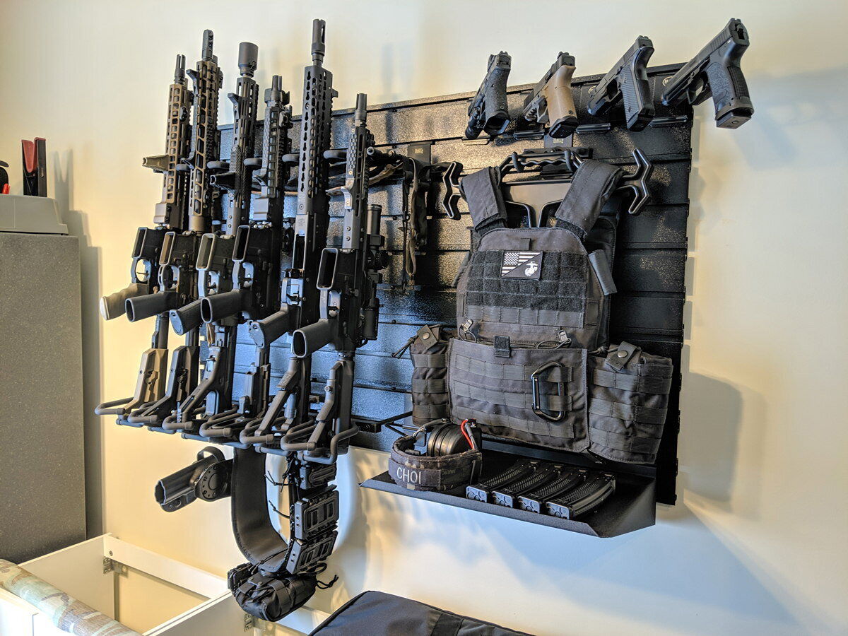 How to Create an Impressive Gun Wall Display for Your Collection
